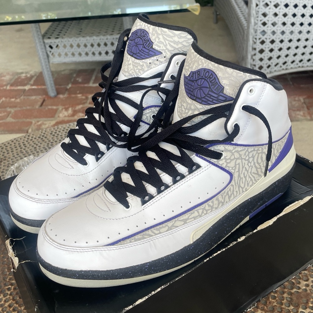 Air Jordan 2 retro Concord - 385475153